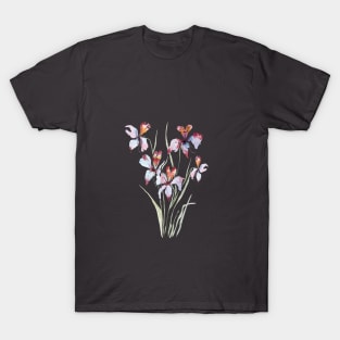 orchids with watercolor 7 T-Shirt